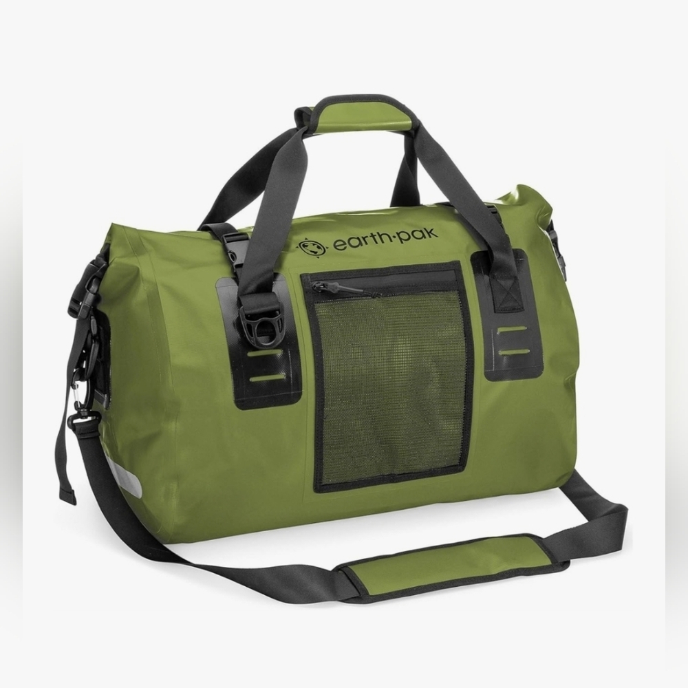 Earth Pak 70L Waterproof Duffel Dry Bag Motorcycle Kayak Boat Camping Travel
